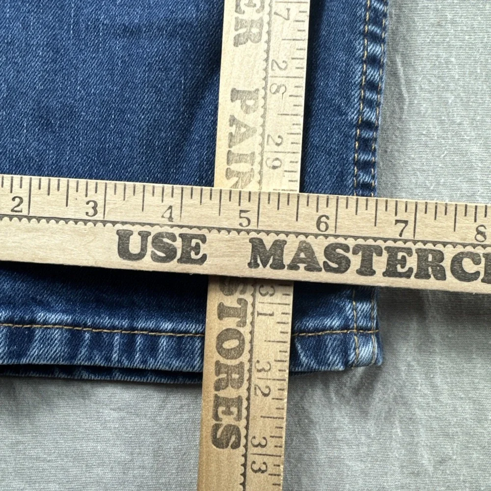 Levis 511 Jeans Men 32x34 Slim Fit Blue Denim Pants Stretch Low Rise Medium Wash